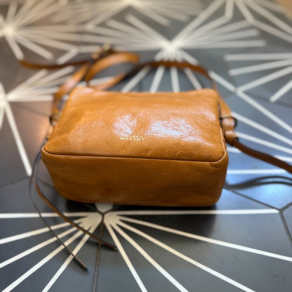 EUC Isabel Marant Wardy Camera Bag in Carmel brown - Picture 3 of 10